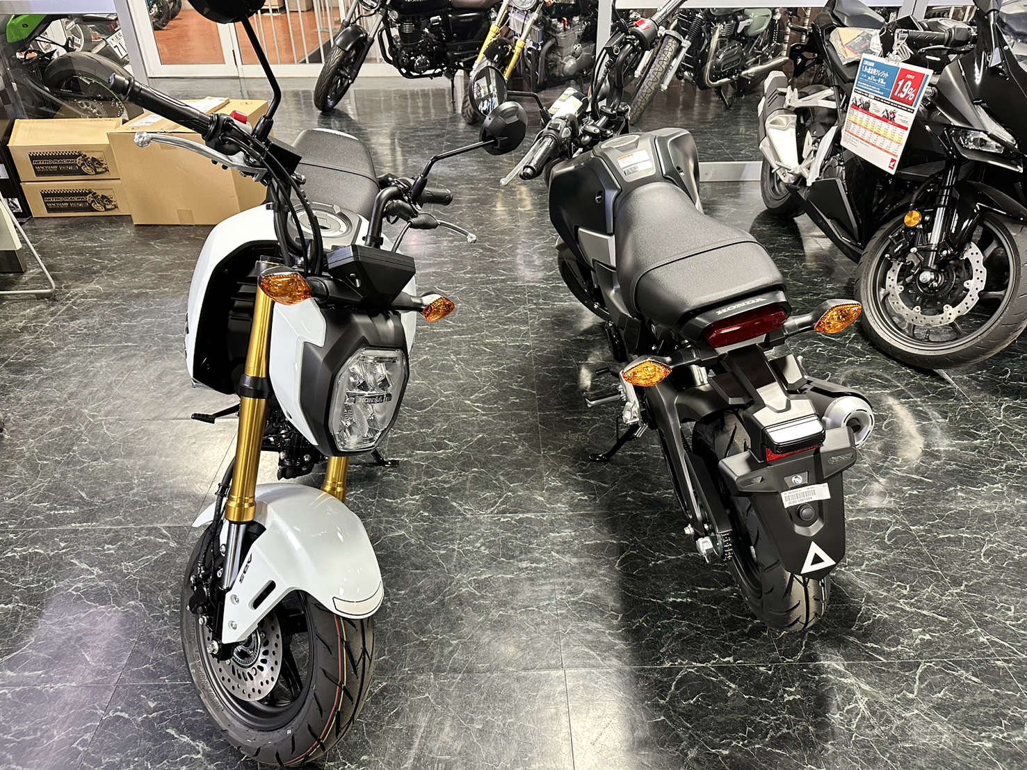 4月26日入荷予定！限定一台限り！希少なグロムGROM125 正規